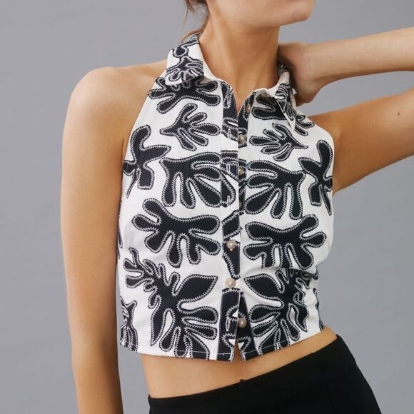 Pilcro Deco Halter Top - Picture 4 of 4